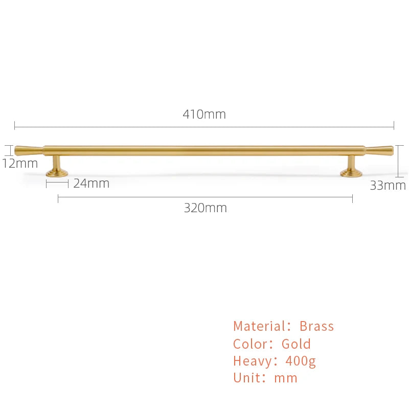 Brass Furniture Handles Modern Simple Matt Brass Cupboard Wardrobe Door Shoe Box Drawer Cabinet Knobs Pulls