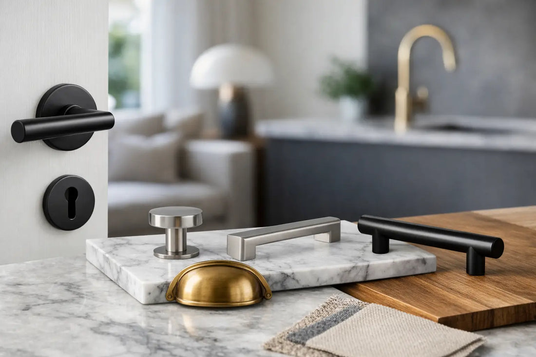 Hoe combineer je hardware finishes thuis?