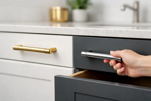 Messing of chroom kastgrepen kiezen?