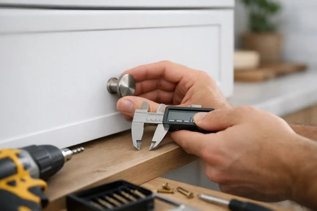 Hoe plaats je kastknoppen netjes en strak