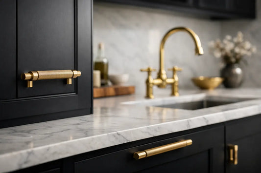 Messing kastbeslag keuken voor een luxe uitstraling