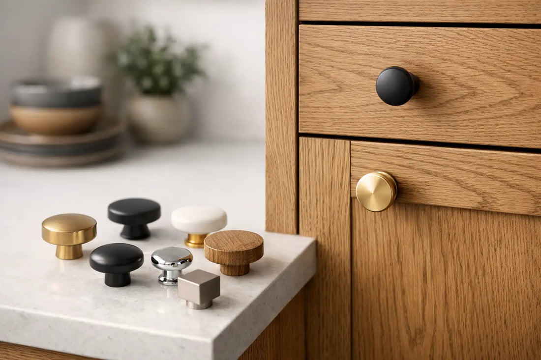 Welke knoppen voor houten kast kiezen?