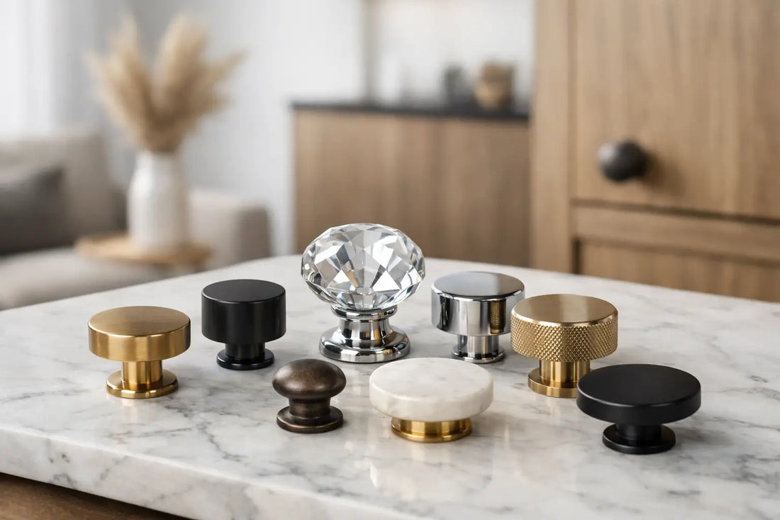 Premium kastknoppen collectie voor elk interieur