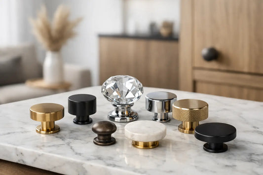 Premium kastknoppen collectie voor elk interieur