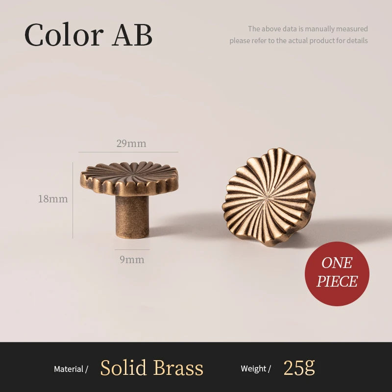 Brass Cabinet Pulls Cup Flat Vintage Drawer Pulls Kitchen Cupboard Bathroom Dresser Cabinet Knob Hardware Antique Brass Handles