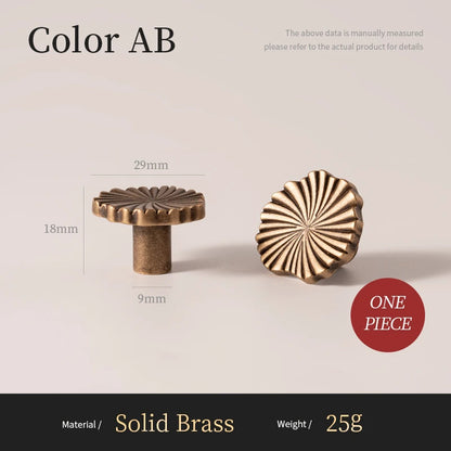 Brass Cabinet Pulls Cup Flat Vintage Drawer Pulls Kitchen Cupboard Bathroom Dresser Cabinet Knob Hardware Antique Brass Handles
