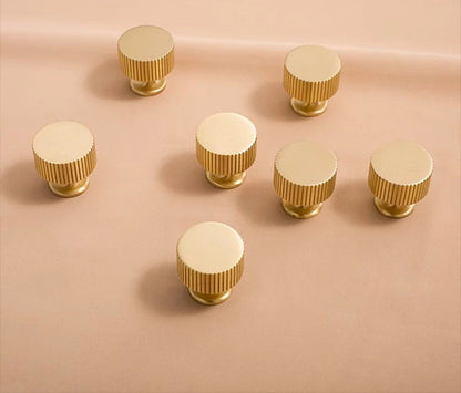 Solid Brass Handle Vertical Lines Linear Kitchen Cabinet Gold Knobs T Bars Bedroom Wardrobes Long Pull Drawer Handle