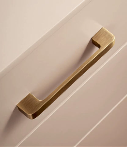 Bronze Brass Handle for Furniture Wardrobe Door Drawer Knob Kitchen Cabinet Pull Modern Minimalist Antique Cabinet Long Handle