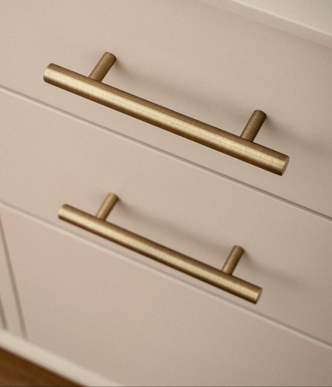 Antique Brass Solid T Bar Cabinet Minimalist Long Handles Bronze Kitchen Cabinet Pulls Dresser Drawer Knobs