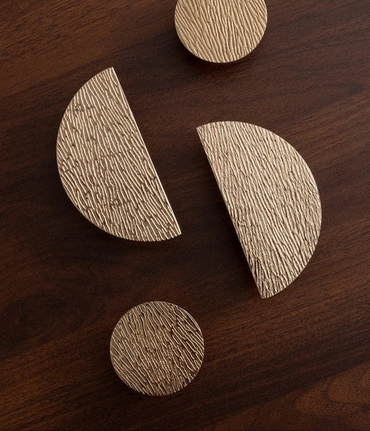 Solid Brass Cabinet Handle round Kitchen Cabinets Pulls High-End Luxury Wardrobe Handle Furniture Drawer Gold Knob