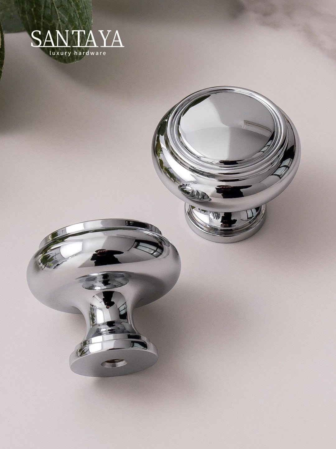Chrome Brass Kitchen Cabinet Handles Solid Silver Copper Wardrobe Pulls Furniture Handle Dresser Drawer Knobs
