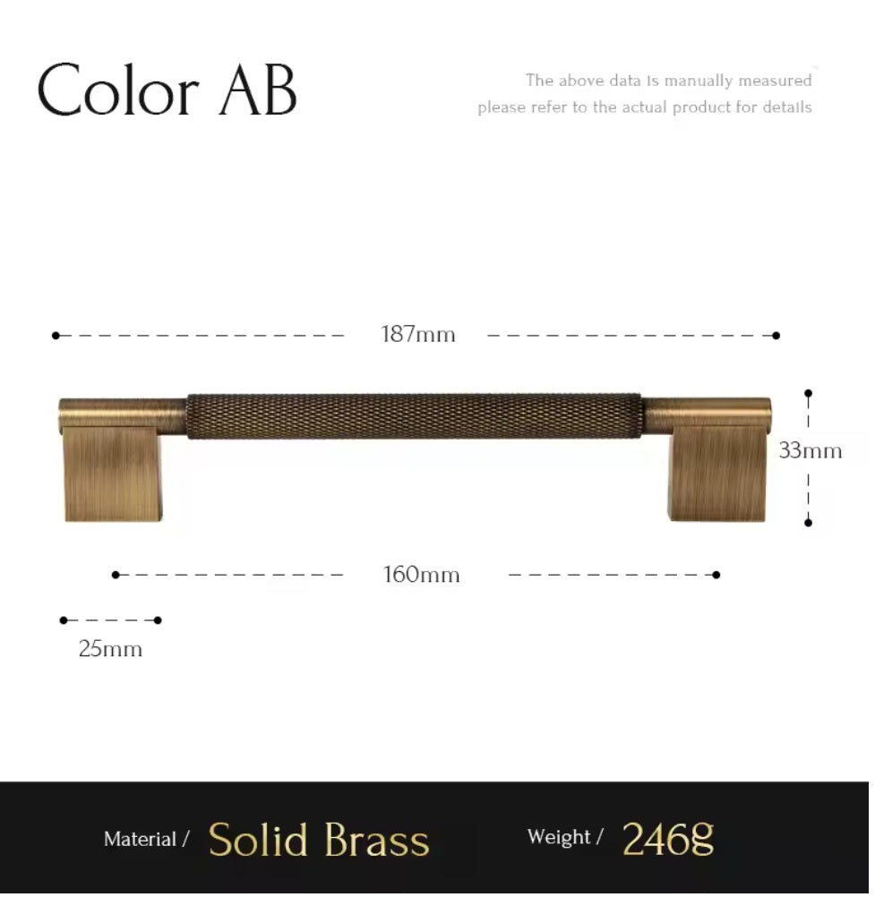 Design Brons keukengreep