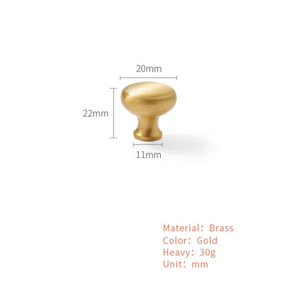 Brass Kitchen Furniture Handles Cupboard Cabinet Door Handle Wardrobe Shoe Cabinet Pulls Shell Golden Drawer Knob Nordic