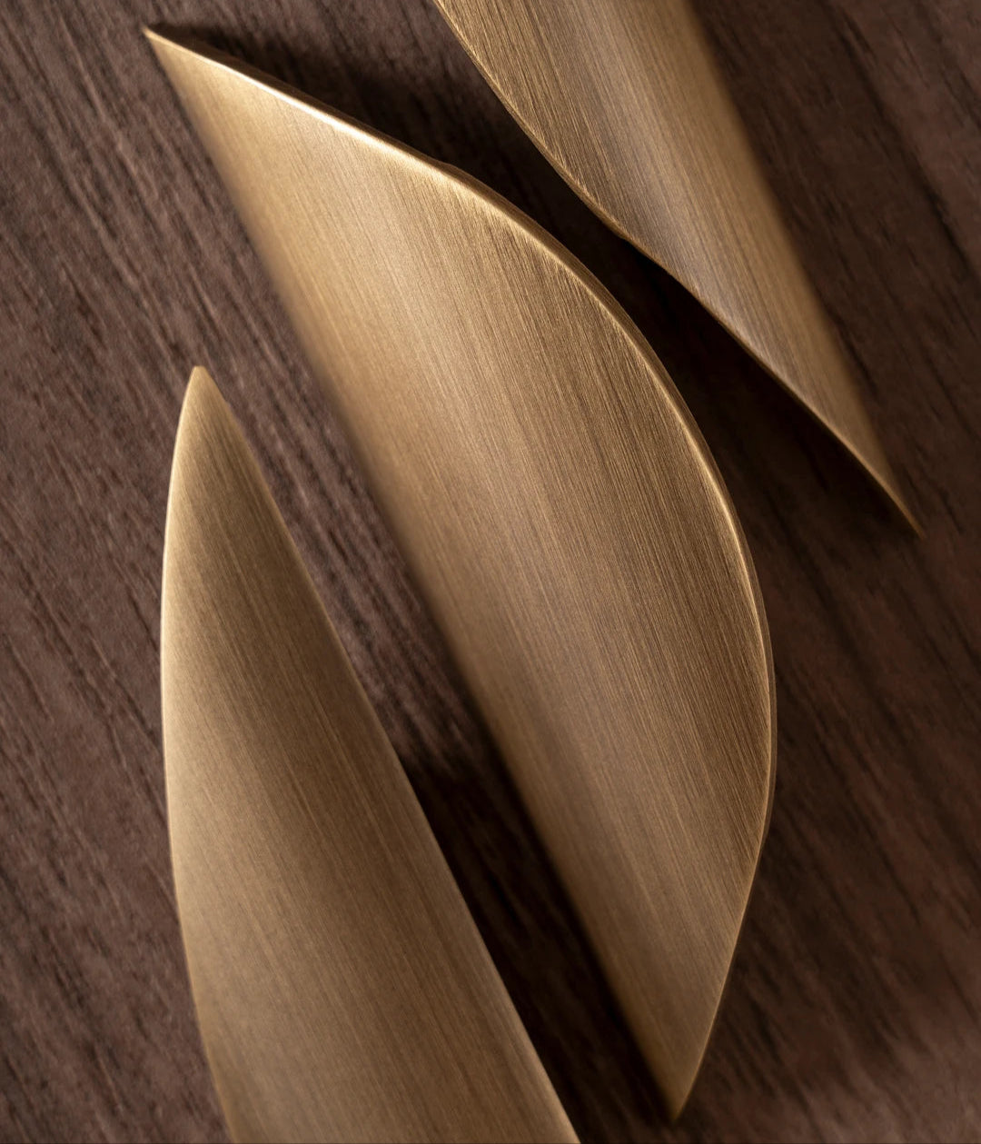 Luxe kastgrepen brons - industrieel messing