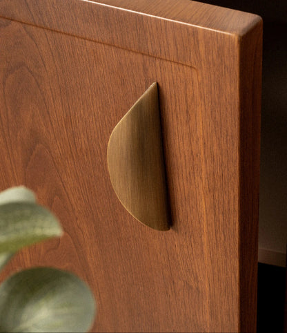 Luxe kastgrepen brons - industrieel messing